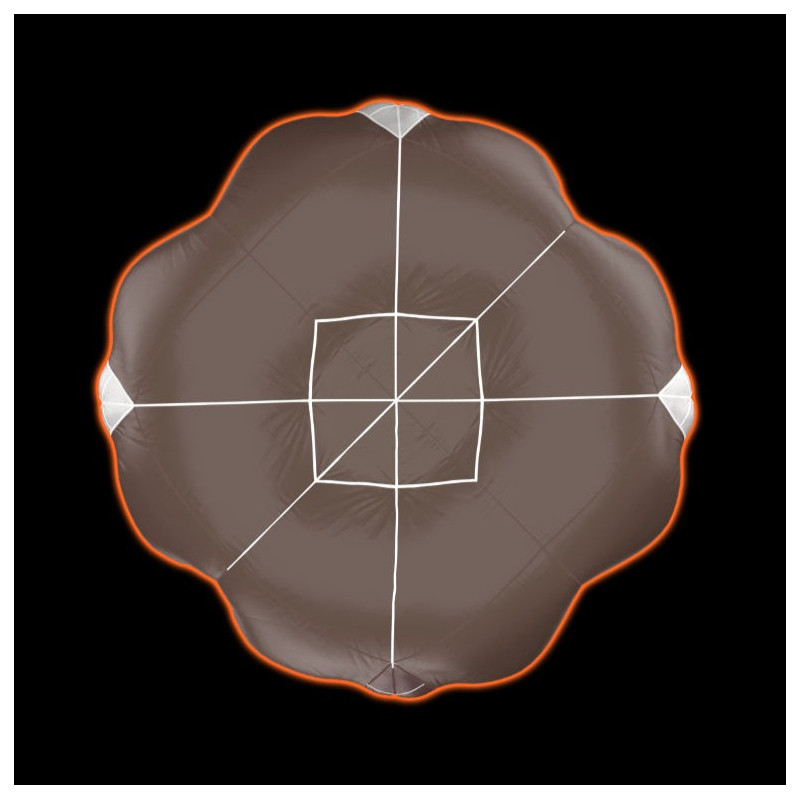 PARACHUTE SECOURS COMPANION SQR LIGHT 2