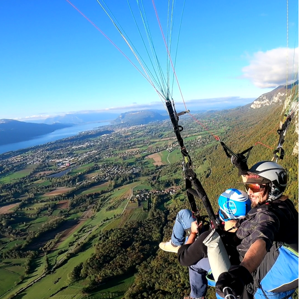 Journée Découverte Parapente Chambéry - Lac du Bourget
