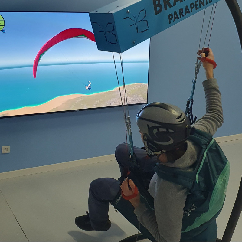 Vol Plaisir Chambéry - Lac du Bourget - simulateur de vol interactif unique en France