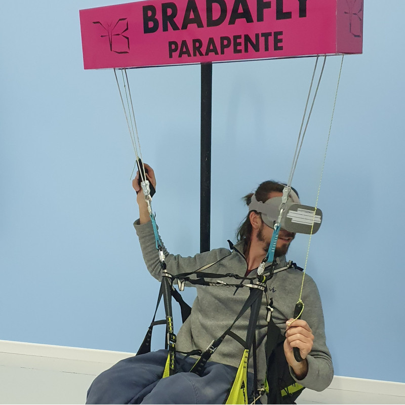 Vol Evasion Chambéry - Lac du Bourget - Simulateur de vol VR