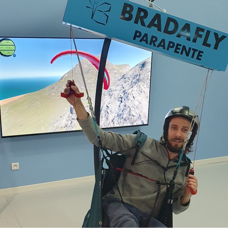 Vol Evasion Chambéry - Lac du Bourget - Simulateur de vol interactif