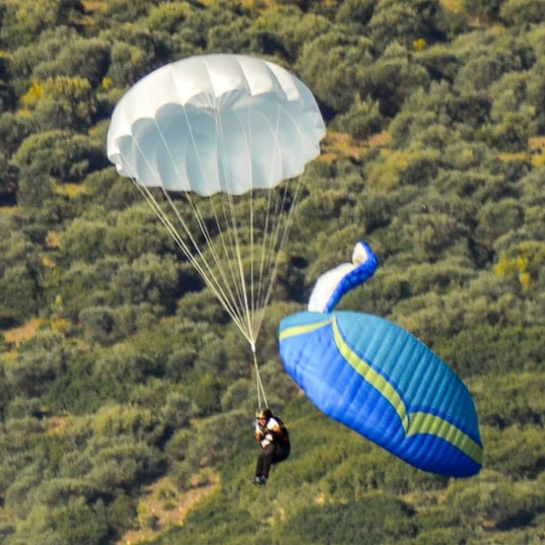 PARACHUTE DE SECOURS OZONE ANGEL V2 OCCASION ECOLE