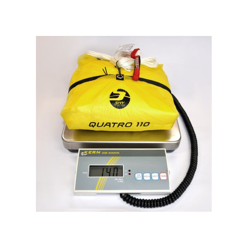 parachute de secours sky paragliders quatro 110