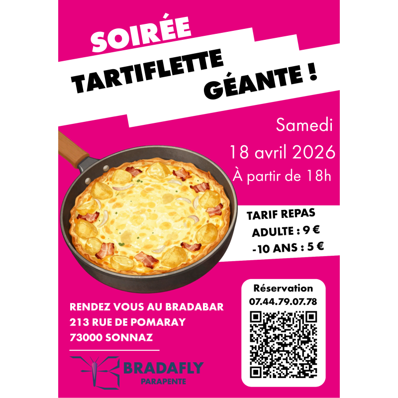 Tartifly Compétition Parapente Chambéry