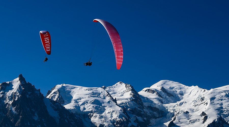 Vol parapente Chamonix