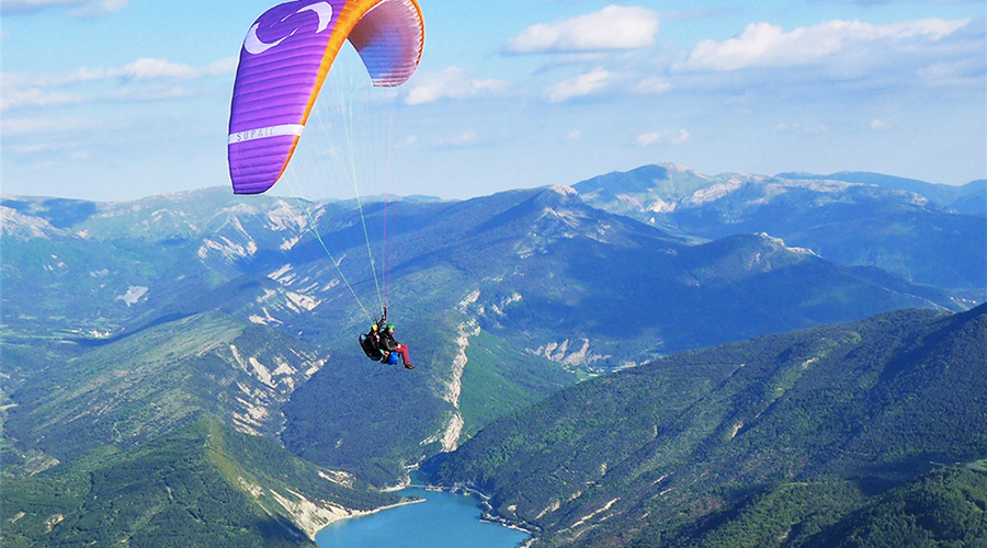 Vol parapente Haut Verdon